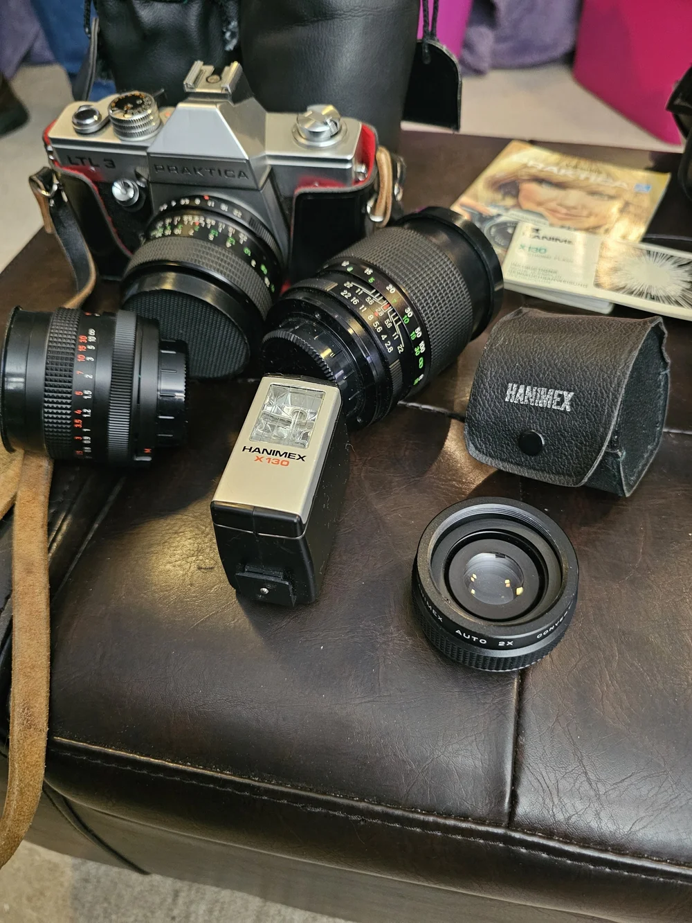 Vintage 35mm SLR Camera with Black Lenses‎ **New Photos Added**